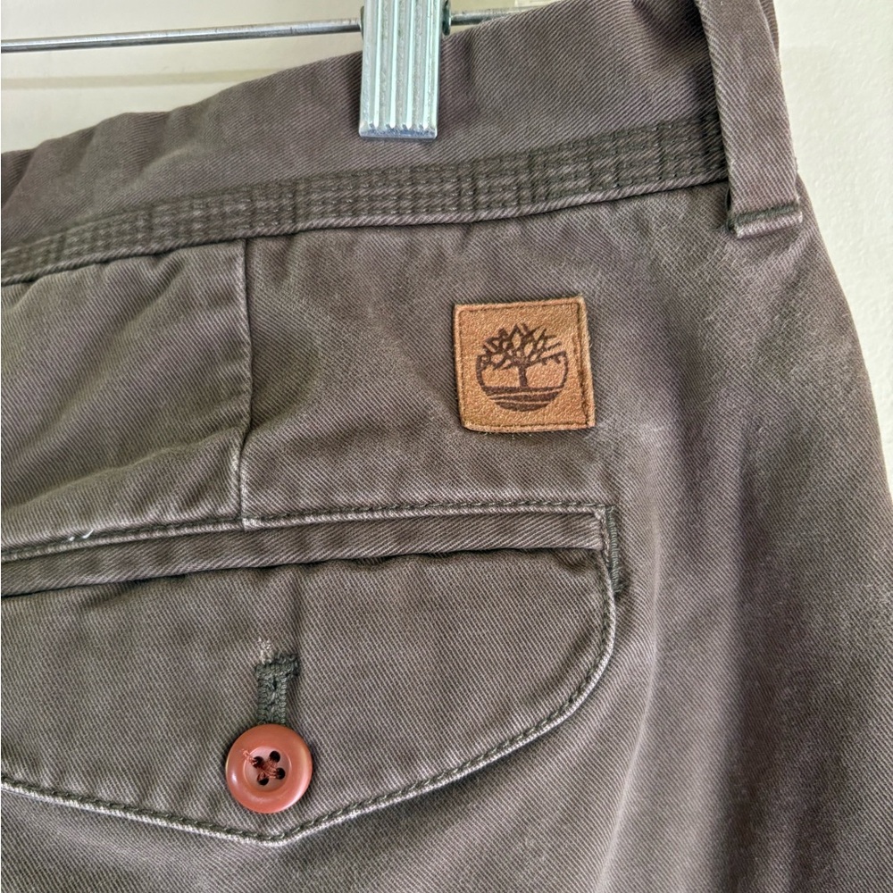 Timberland-36x30 Classic Fit Flat Front Pant Taupe. Durable 100% cotton. GUC!!!